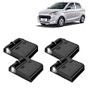 KINGSWAY® Maruti Suzuki Shadow Light Compatible with Alto K10 (Year 2022 to 2023) IR LED Projector Ghost Lamp Ambient Light Car Accessories, 3D Logo of Car Brand Projected on the Ground, Pack of 4 Pcs