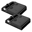 KINGSWAY® Morris Garages (MG) Shadow Light IR Projector Ghost Lamp Compatible with All Models, Ambient Light, 3D Welcome Design Projected on the Ground, When you Open the Car Door, Pack of 2 Pcs