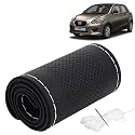KINGSWAY PU Leatherite Car Steering Cover Sewable