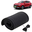 KINGSWAY PU Leatherite Car Steering Cover Sewable