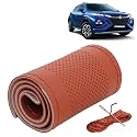 KINGSWAY PU Leatherite Car Steering Cover Sewable