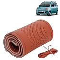 KINGSWAY PU Leatherite Car Steering Cover Sewable