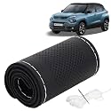 KINGSWAY PU Leatherite Car Steering Cover Sewable