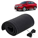 KINGSWAY PU Leatherite Car Steering Cover Sewable