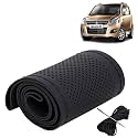 KINGSWAY PU Leatherite Car Steering Cover Sewable