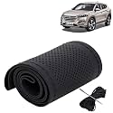 KINGSWAY PU Leatherite Car Steering Cover Sewable