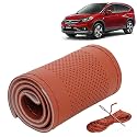 KINGSWAY PU Leatherite Car Steering Cover Sewable
