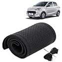 KINGSWAY PU Leatherite Car Steering Cover Sewable