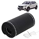 KINGSWAY PU Leatherite Car Steering Cover Sewable