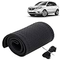 KINGSWAY PU Leatherite Car Steering Cover Sewable