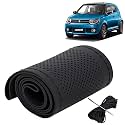 KINGSWAY PU Leatherite Car Steering Cover Sewable