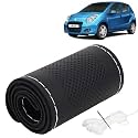 KINGSWAY PU Leatherite Car Steering Cover Sewable