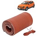 KINGSWAY PU Leatherite Car Steering Cover Sewable