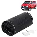 KINGSWAY PU Leatherite Car Steering Cover Sewable