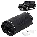 KINGSWAY PU Leatherite Car Steering Cover Sewable