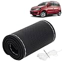 KINGSWAY PU Leatherite Car Steering Cover Sewable