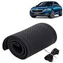 KINGSWAY PU Leatherite Car Steering Cover Sewable