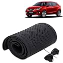 KINGSWAY PU Leatherite Car Steering Cover Sewable
