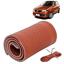 KINGSWAY PU Leatherite Car Steering Cover Sewable