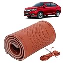 KINGSWAY PU Leatherite Car Steering Cover Sewable