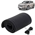 KINGSWAY PU Leatherite Car Steering Cover Sewable