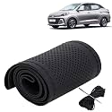 KINGSWAY PU Leatherite Car Steering Cover Sewable