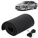 KINGSWAY PU Leatherite Car Steering Cover Sewable