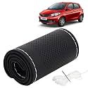 KINGSWAY PU Leatherite Car Steering Cover Sewable