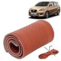 KINGSWAY PU Leatherite Car Steering Cover Sewable