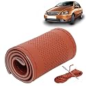 KINGSWAY PU Leatherite Car Steering Cover Sewable