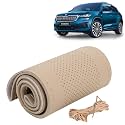 KINGSWAY PU Leatherite Car Steering Cover Sewable