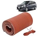 KINGSWAY PU Leatherite Car Steering Cover Sewable