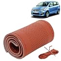 KINGSWAY PU Leatherite Car Steering Cover Sewable