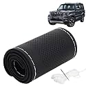 KINGSWAY PU Leatherite Car Steering Cover Sewable