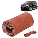 KINGSWAY PU Leatherite Car Steering Cover Sewable