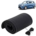 KINGSWAY PU Leatherite Car Steering Cover Sewable