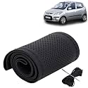 KINGSWAY PU Leatherite Car Steering Cover Sewable