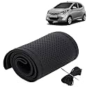 KINGSWAY PU Leatherite Car Steering Cover Sewable