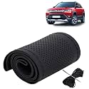 KINGSWAY PU Leatherite Car Steering Cover Sewable