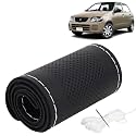 KINGSWAY PU Leatherite Car Steering Cover Sewable