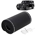 KINGSWAY PU Leatherite Car Steering Cover Sewable
