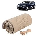 KINGSWAY PU Leatherite Car Steering Cover Sewable