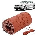 KINGSWAY PU Leatherite Car Steering Cover Sewable