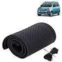 KINGSWAY PU Leatherite Car Steering Cover Sewable