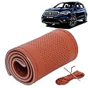 KINGSWAY PU Leatherite Car Steering Cover Sewable
