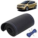 KINGSWAY PU Leatherite Car Steering Cover Sewable