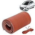 KINGSWAY PU Leatherite Car Steering Cover Sewable