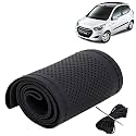 KINGSWAY PU Leatherite Car Steering Cover Sewable