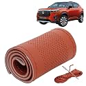 KINGSWAY PU Leatherite Car Steering Cover Sewable