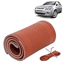 KINGSWAY PU Leatherite Car Steering Cover Sewable